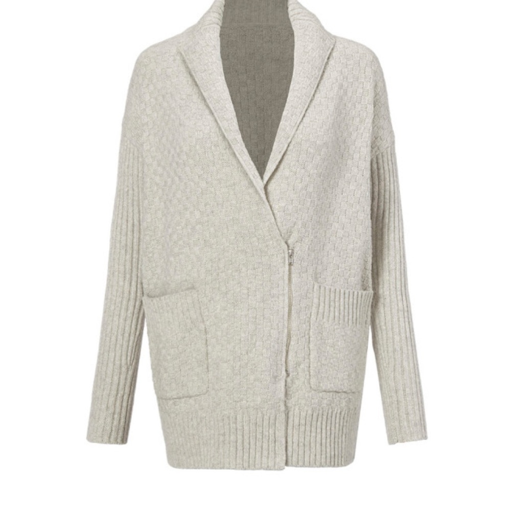 CAbi Gray Cardigan Sweater - Picture 2 of 5